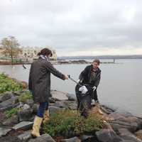 <p>Volunteers for Keep Rockland Beautiful gathered last fall throughout Rockland County to pick up trash and debris along streets and waterways in an effort to keep water clean.</p>