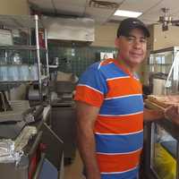 <p>Andrys, owner of &quot;Andris Cuban Sandwich King&quot; in Lyndhurst.</p>