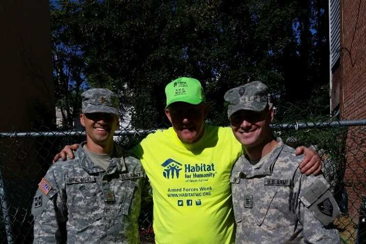 West Point Cadets Assist Habitat For Humanity In Yonkers