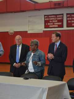 Bridgeport Residents Cheer Reopening Of Trumbull Gardens Community Center