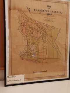 Meadowlands Museum Receives Old Map Of Rutherford