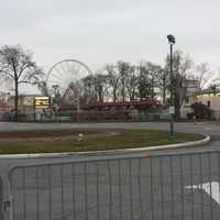 <p>Rye Playland on a stormy day earlier this month. Westchester County&#x27;s Board of Legislators gave its unanimous approval to grant Standard Amusements another month on its option agreement to finalize its contract to renovate and manage the park.</p>