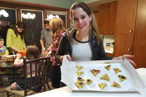 Woodcliff Lake Valley Chabad Students Prepare Hamentashen