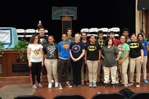 Garfield Students Wear Superhero T-Shirts, Raise Money For Autism