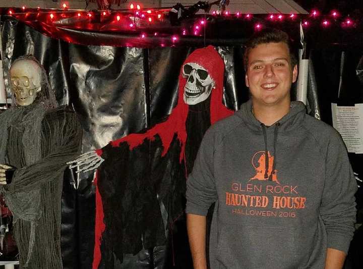 Laurent Shiels is hoping his haunted house will help the Glen Rock Volunteer Ambulance Corps.