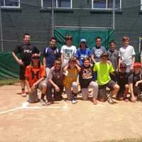 <p>Participants of the inaugural HHLL Home Run Derby</p>