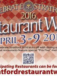 Stratford Restaurant Week Returns For Third Year