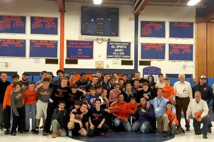 Greeley Wrestling Team Wins First Title In 27 Years After Beating Fox Lane
