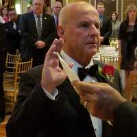 <p>Oakland Police Chief Edward Kasper takes oath as 2017 Bergen County Chiefs Association president.</p>