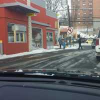 <p>Dozens of customers were turned away on Wednesday morning after the McDonald&#x27;s on Boston Post Road at the Rye-Port Chester border had a delayed opening due to Tuesday&#x27;s snowstorm.</p>