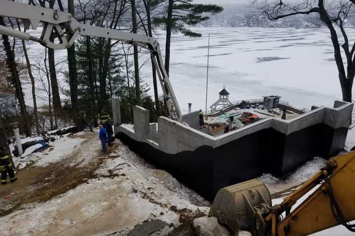 Danbury Firefighters Rescue Injured Worker From  Construction Site