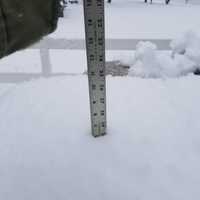 Here's How Much Snowfall Has Fallen So Far From Slow-Moving, Two-Day Storm