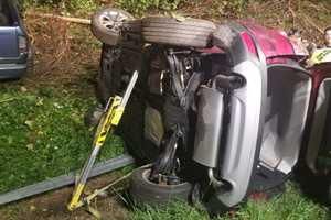 Woman Extricated In Two-Vehicle I-84 Crash