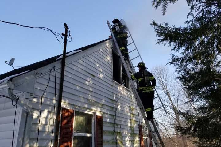 Two-Alarm House Fire Breaks Out In Danbury