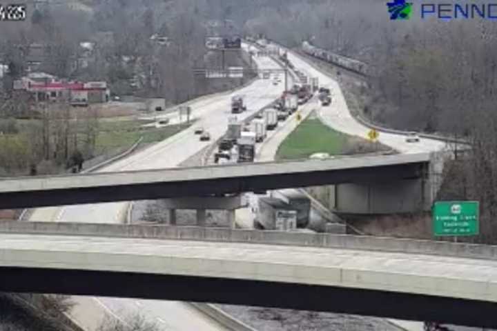 Easter In Bloom: Tractor Trailer Full of Easter Flowers Rollovers In Dauphin County