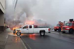 Quick-Thinking Fire Chief Uses Fork-Lift To Save Fairfield County Business From Fire