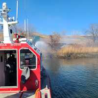 <p>A fire at an area Norwalk park was quickly extinguished.</p>