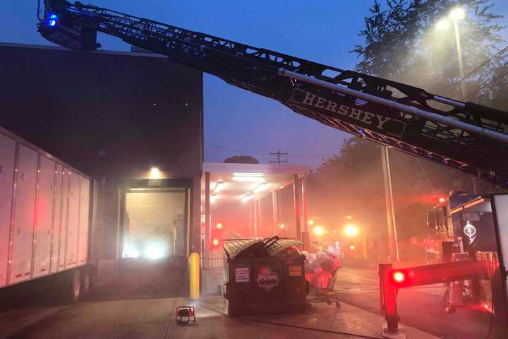 Fire Closes Giant In Hershey