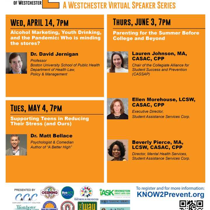 K.N.O.W. 2 Prevent is a collaboration of Westchester County organizations working together to empower parents with the essential tools to raise resilient and confident children, help strengthen relationships, and reduce risky behaviors.