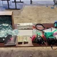 <p>Evidence seized in the bust. (photo one)</p>