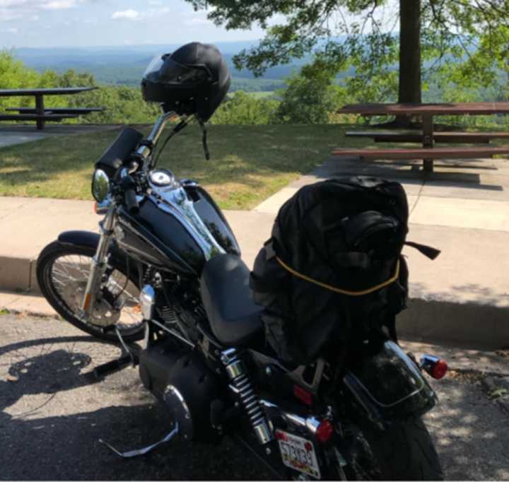 David Lantry&#x27;s motorcycle.