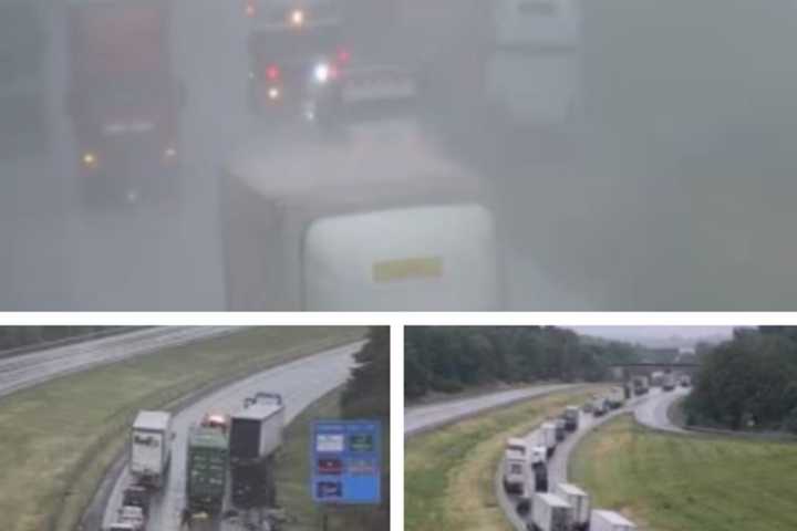 I-81 Reopens After 3 Tractor-Trailer Crashes: PennDOT (UPDATE)