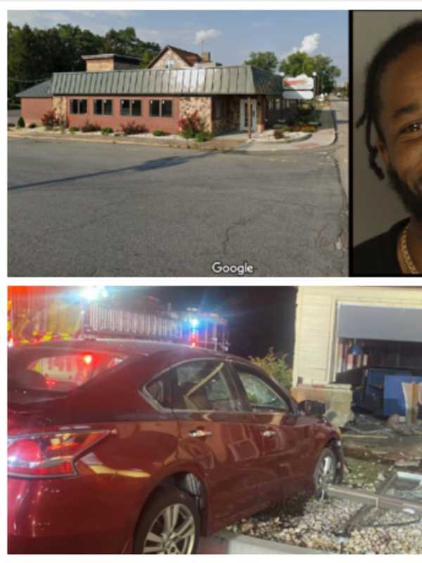 Drunk Man Crashes Into Central PA Diner: Police (PHOTO)