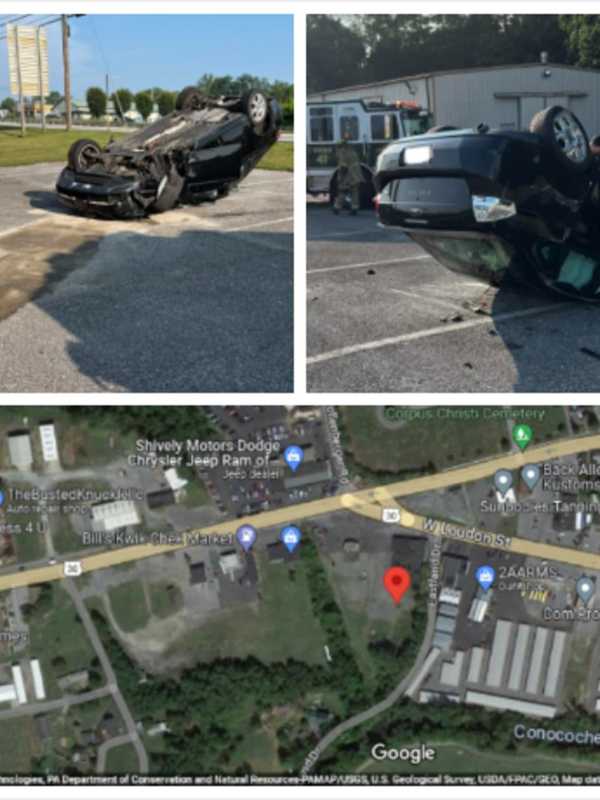 Rollover Crash In Chambersburg: Authorities (PHOTOS)