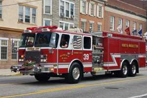 Firetruck Crashes On Way To Fire In Carlisle