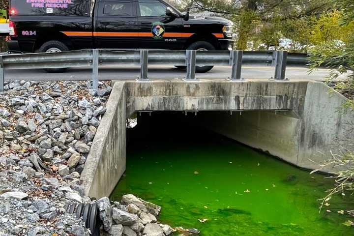 Green Little Conestoga Creek Caused HazMat Incident: Officials (UPDATE)