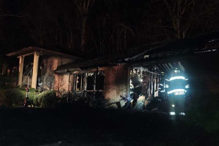 Home Ravaged, Cat Rescued By Overnight Smithsburg House Fire