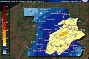 NWS: Winter Storm Warnings Issued In The Following Pennsylvania Counties