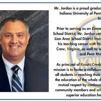 <p>Lee Helper Jordan's biography on the&nbsp;Kreutz Creek Elementary School's website.</p>