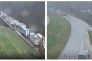 Tractor-Trailer Rollover Crash On I-81 In Lebanon County Clears: PennDOT