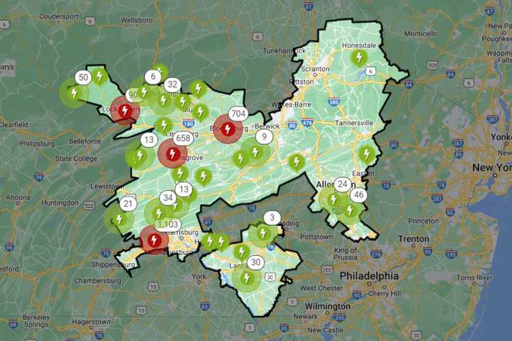 High Winds Leave Thousands Without Power In Central PA