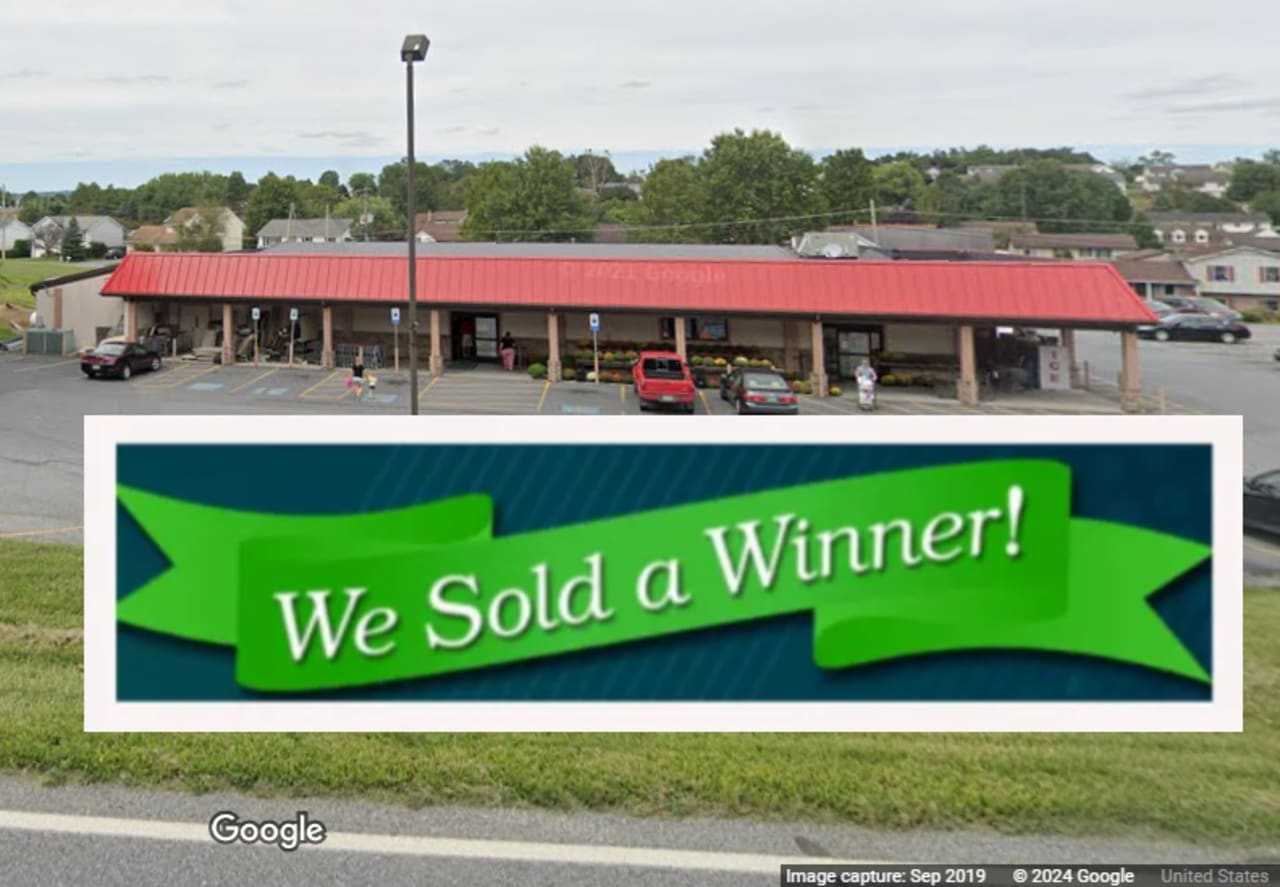 1 Million Winning Mega Millions Lottery Ticket Sold In Lebanon County