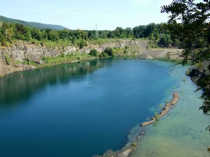 Ramapo police arrested 10 for trespassing at the quarry.