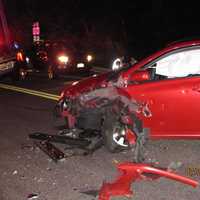 <p>Two drivers received minor injuries during a two-vehicle crash in Ramapo.</p>