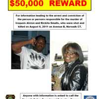 <p>A $50,000 reward is being offered for information into the Aug. 6, 2011, murders of Rickita Smalls and Iroquois Alston.</p>