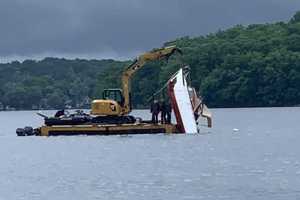 PICS: Watercraft Crashes Into Boat On Lake Hopatcong, Sinks Both Vessels, Hospitalizes Operator