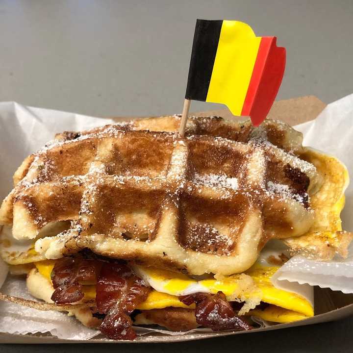 Waffle sandwich