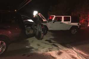 One Person Sent To Hospital After Two-Vehicle Crash In Weston