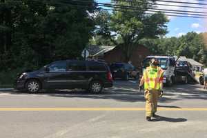 One Person Sent To Hospital After Two-Car Crash In Weston Center