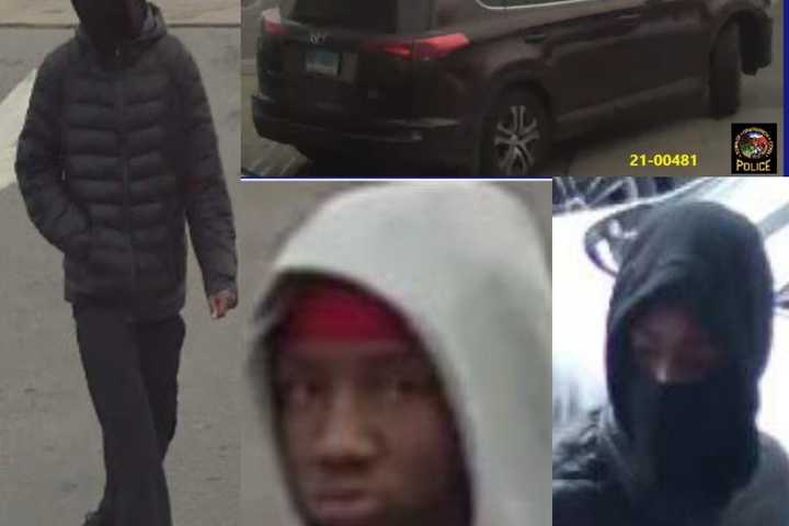 Police Asking Public For Help Identifying Armed Robbers In Stolen Vehicle In Fairfield County