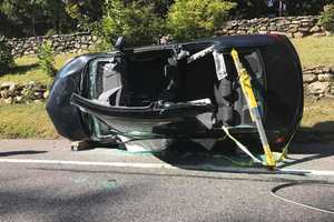 Driver Injured In Rollover Northern Westchester Crash