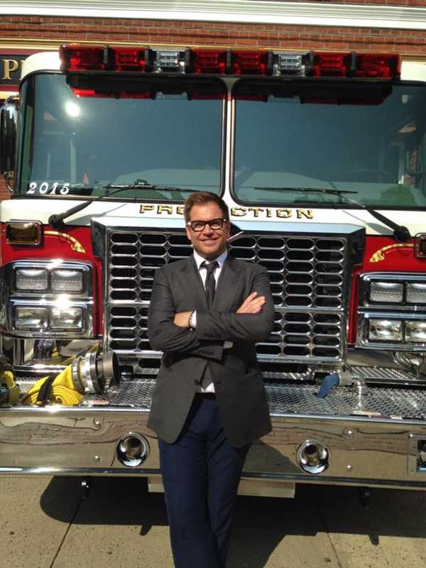 No Bull: Michael Weatherly Shoots CBS Show In Hastings