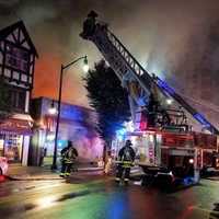 <p>Within two hours, the fire had spread to several stores.</p>