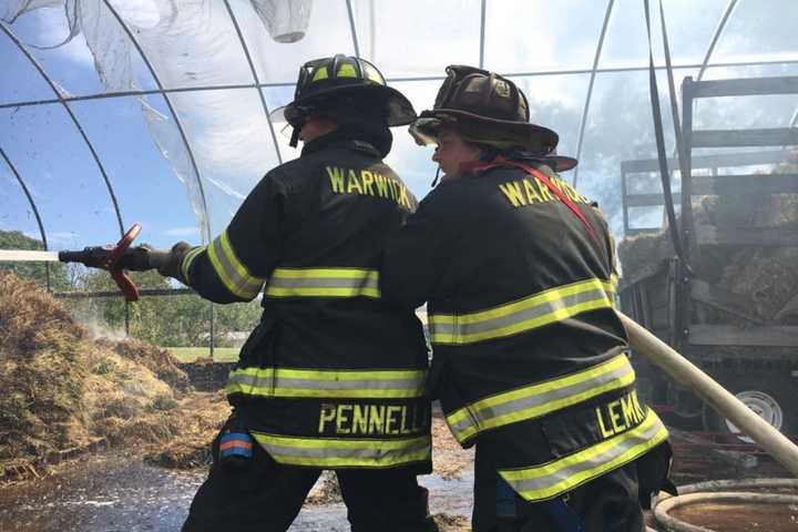 Warwick Responders Snuff Out Greenhouse Fire