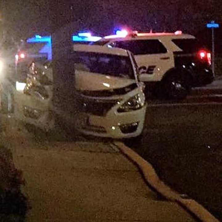 The crash at River Road and Henley Avenue was reported at 7:42 p.m. Wednesday.