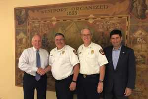 Deputy Fire Chief Retires After 39 Years Of Service To Westport